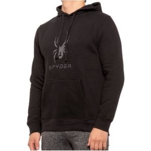 Spyder Spell Out Skiing Ski Hoodie Men Sweatshirt
